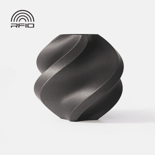Bambu PLA Metal - Iron Gray 3D-printed color sample