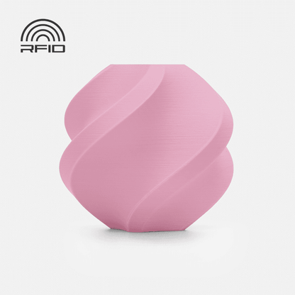 Bambu Lab PLA Matte Filament - Sakura Pink 3D-printed color sample