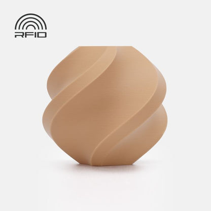 Bambu Lab PLA Matte Filament - Caramel 3D-printed color sample