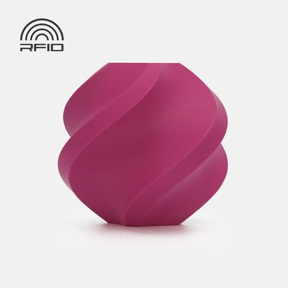 Bambu Lab PLA Matte Filament - Plum 3D-printed color sample