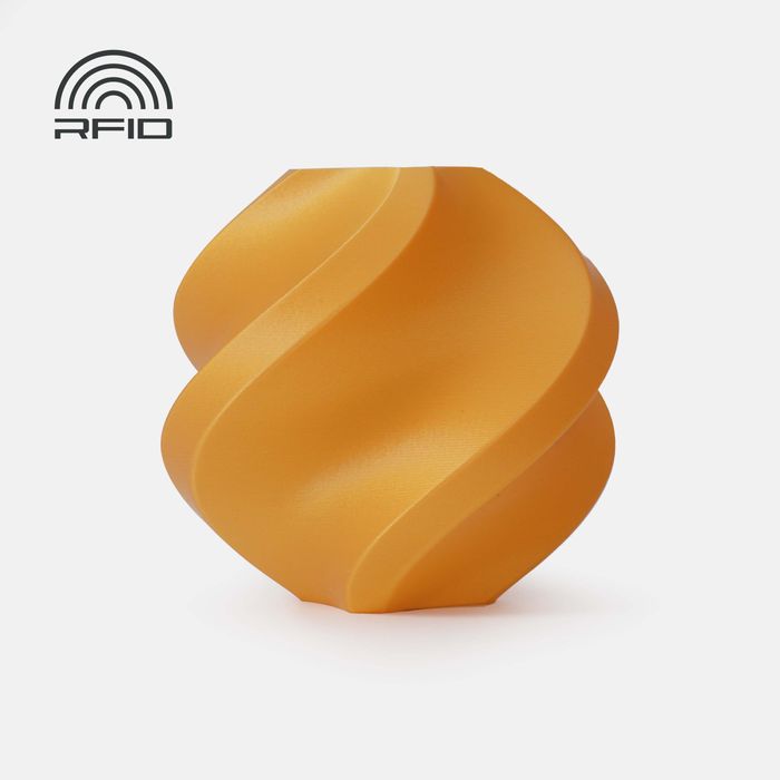 Bambu PLA Basic Filament - Gold 3D-printed color sample