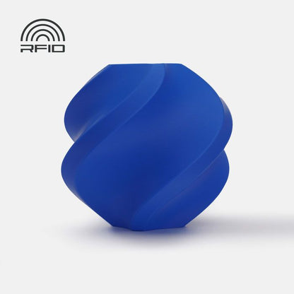 Bambu PLA Basic Filament - Blue 3D-printed color sample