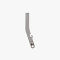 Bambu Lab filament cutter lever for 3D printers, close-up of the black plastic lever component.
