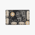Bambu Lab heatbed sensor interface board for 3D printers, showing connectors and electronic components on a circuit board.