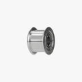 Bambu Lab Idler Pulley for X1/P1 3D printer, durable printer parts with precise machining for smooth filament feed.