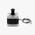Bambu Lab X Motor for 3D printers, black metal component with wiring, used as a replacement or upgrade part for Bambu Lab printers.