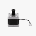 Bambu Lab Y motor for 3D printers, Bambu Lab brand, showing the black Y-axis stepper motor part for printer assembly.