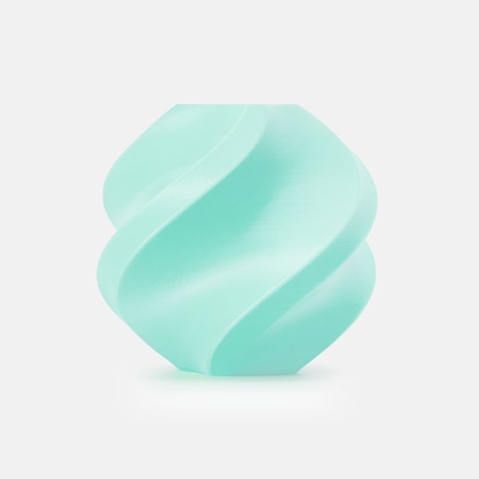 Bambu TPU 85A / TPU 90A - Light Cyan 3D-printed color sample