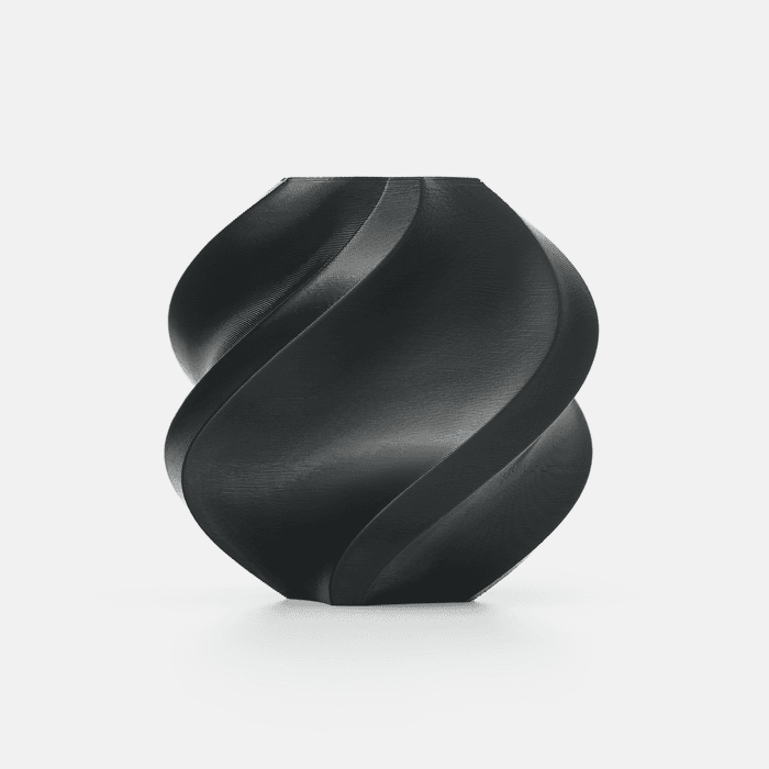 Bambu TPU 85A / TPU 90A - Black 3D-printed color sample