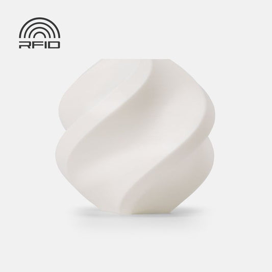 Bambu TPU for AMS-White - White 3D-printed color sample