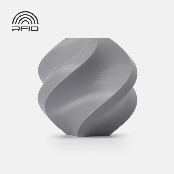 Bambu TPU for AMS - Gray 3D-printed color sample