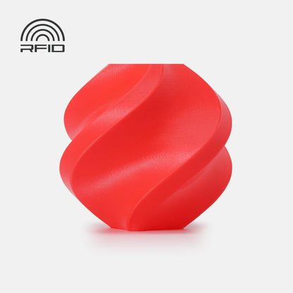 Bambu TPU for AMS - Red 3D-printed color sample