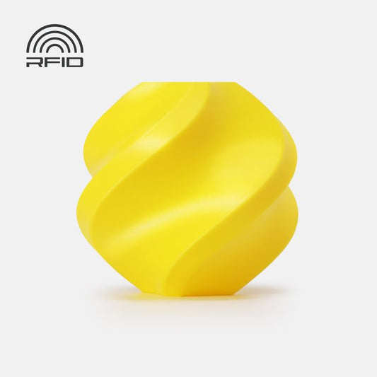 Bambu TPU for AMS - Yellow 3D-printed color sample